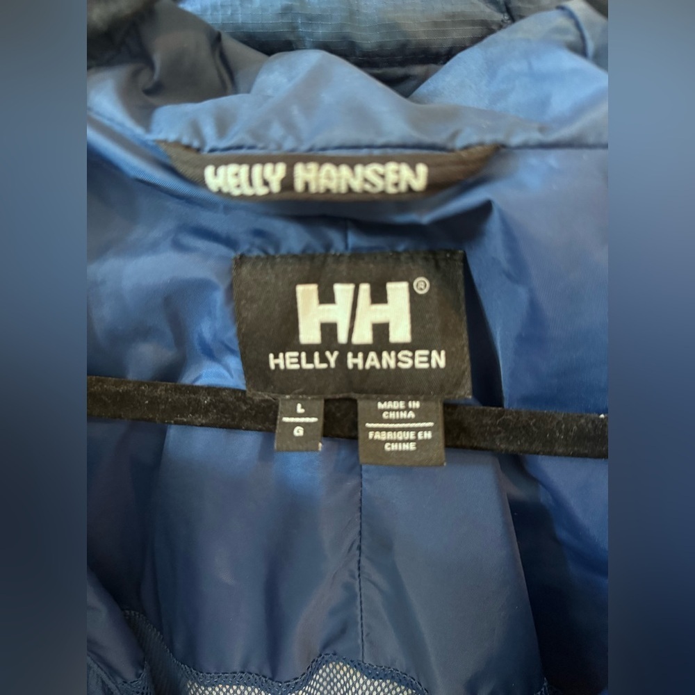 Helly Hansen Watertight Technology Jacket Blue/ G… - image 3
